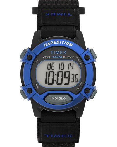 Timex Black Fastwrap Digital Dial Black