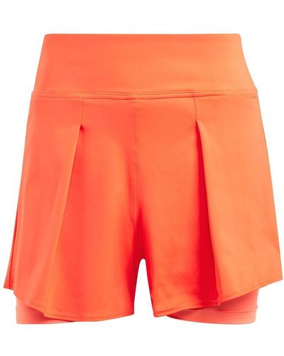 adidas Tennis Match Shorts - Orange