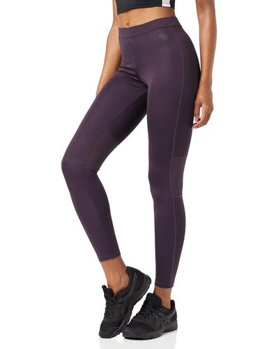 AURIQUE Amazon Essentials Sports Leggings - Purple