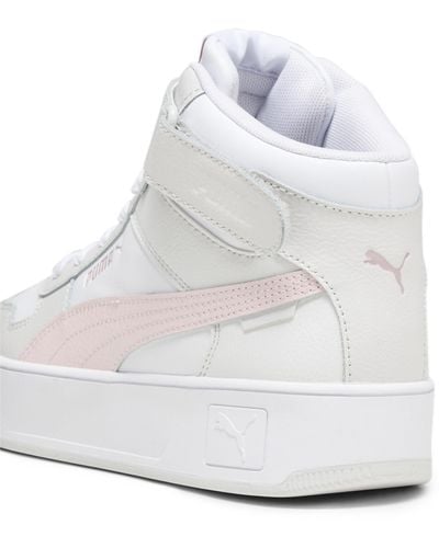 PUMA Chaussure Sneakers Mi-hautes Carina Street - Blanc