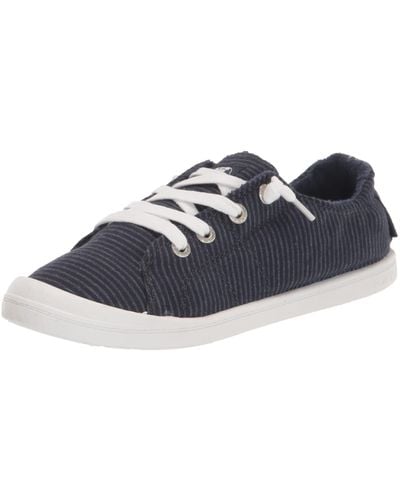 Roxy Rory Slip On Trainer Loafer Flat - Blue
