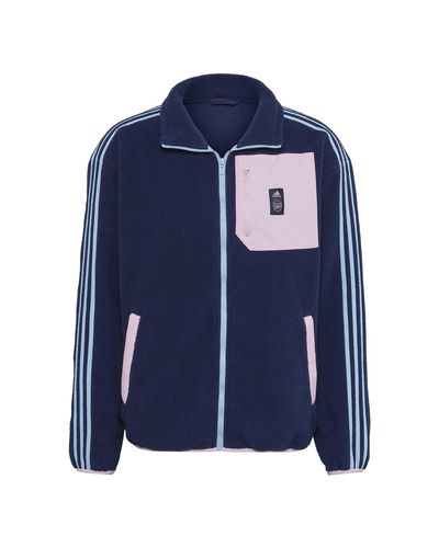 adidas S Afc Long Sleeve Softshell Jacket Collegiate Navy Xl - Blue