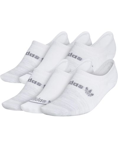 adidas Originals Superlite Gradient Super-no-show Socks 6 Pairs - White