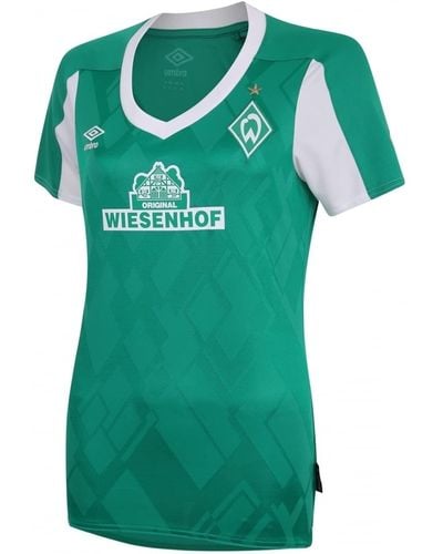 Umbro Werder Bremen Home Jersey S/S - WMN - 10 - Grün