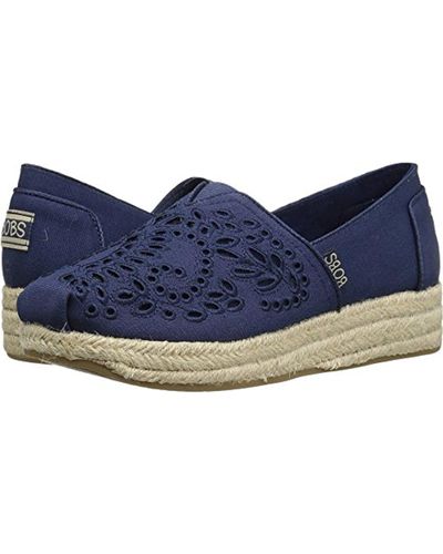 Skechers Bobs From Highlights Flexpadrille Wedge - Blue