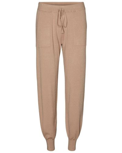 Vero Moda Vmnancy Nw Pants Ga Noos Hose - Natur