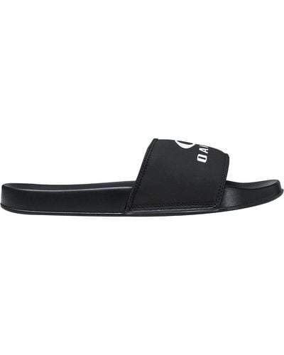 Oakley S Ellipse Slide Flip Flop Sandals - Black - Uk 6.5