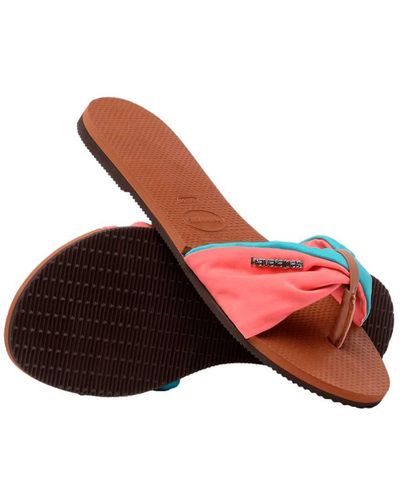 Havaianas Sandalen für Frauen You St Tropez Color - Rot