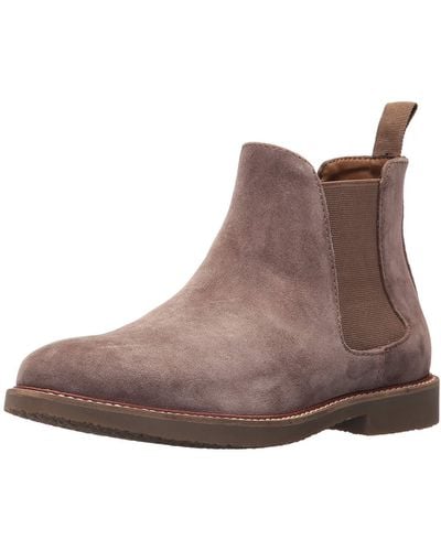Steve Madden Highlyte Chelsea Boot, Taupe Suede, 10.5 M Us - Brown