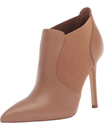 Nine West Kaia Ankle Boot - Brown