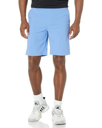 adidas S S Ripstop 9 Inch Golf Short - Blue