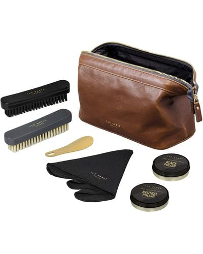 Ted Baker Shoe Care Kits - Brown