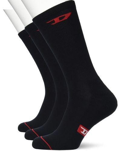 DIESEL Skm-ray-threepack Sock - Black