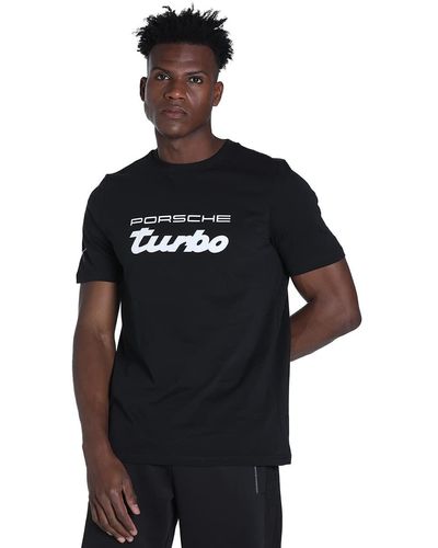 PUMA Porsche Logo Tee Noir Taille XL