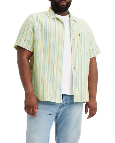 Levi's Big Sunset Camp Shirt Multi-Color - Grün