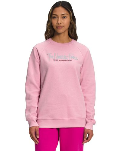 The North Face Graphic Injection Crew - Pink