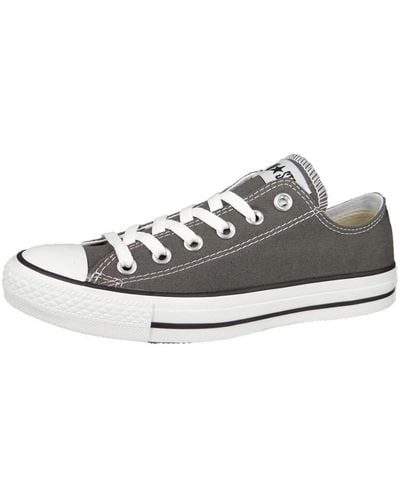 Converse Schuhe Chuck Taylor All Star OX Charcoal - Metálico