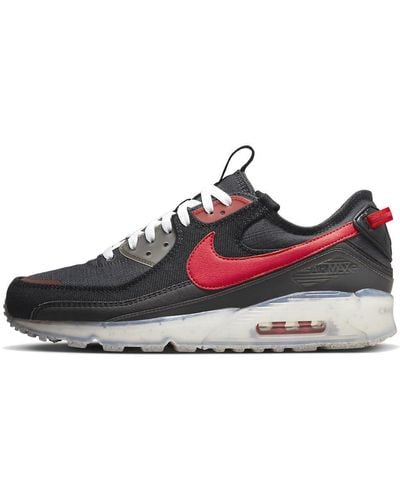 Nike Air Max Terrascape 90 Trainers Trainers Leather Shoes Dv7413 - Black