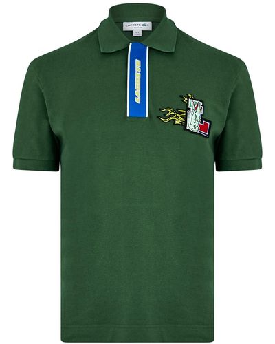 Lacoste S Plk Cro Polo Shirt Green L