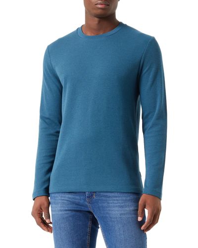 S.oliver 2135729 T-Shirt langarm - Blau