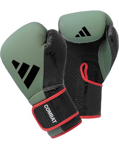 adidas Combat 50 Bokshandschoenen - Groen/zwart