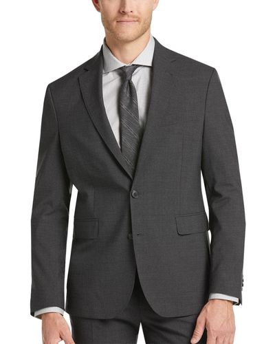 Cole Haan Slim Fit Stretch Suit Separates-custom Jacket & Pant Size Selection - Gray