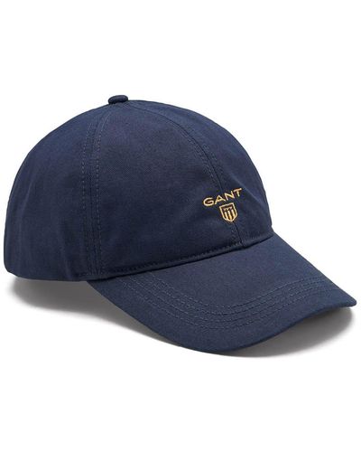 GANT Cap With Logo Navy - Blue
