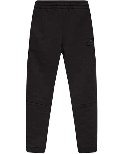 Emporio Armani Jogger Core Identity Hose aus Baumwollmischung - Schwarz