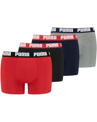 PUMA Boxers - Rouge