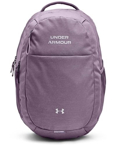 Under Armour Hustle Signature Backpack - Purple
