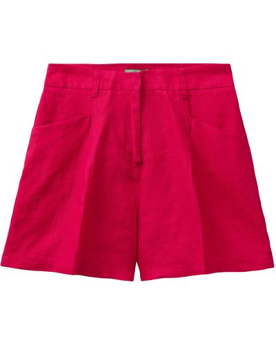 Benetton 4aghd9013 Shorts - Rot