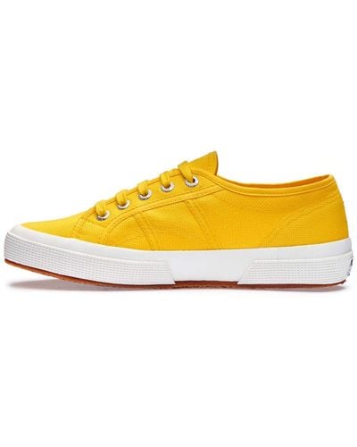 Superga 2750-cotu Classic Low Top Trainers - Yellow
