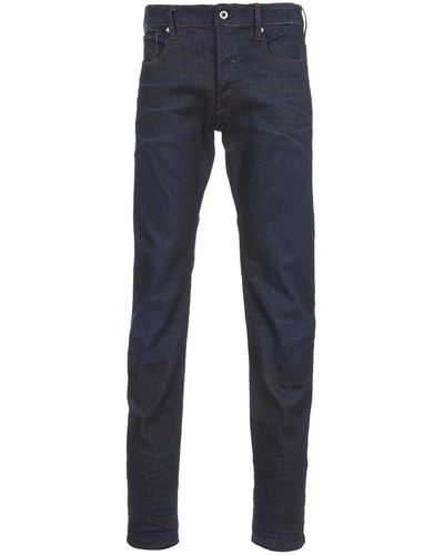 G-Star RAW Straight leg jeans 3301 tapered - Blau