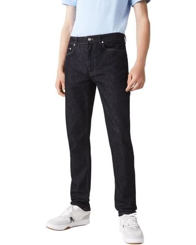Lacoste S Slim Fit Jeans Blue 36w / 34l - Black