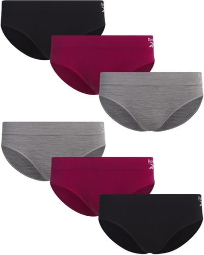 Reebok ?s Underwear ? Seamless Microfiber Bikini Panties - Mehrfarbig