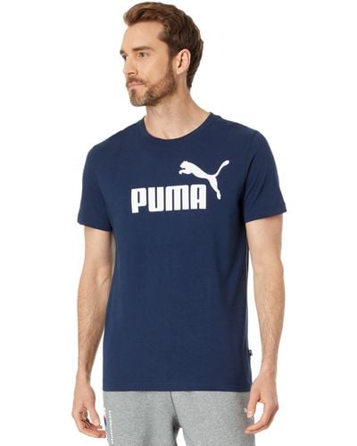 PUMA Essentials Logo Tee - Blue