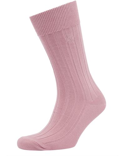 Superdry Core Rib Sock - Pink