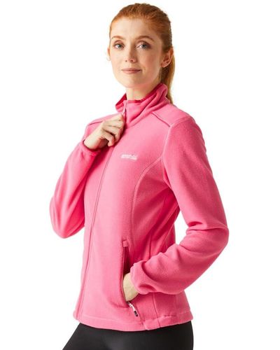 Regatta S Floreo Iv Full Zip Symmetry Fleece Jacket - Pink