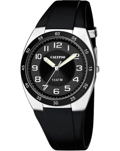 Calypso St. Barth S Analogue Quartz Watch With Plastic Strap K5753/6 - Multicolour
