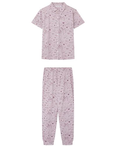 Women'secret Pyjama - Paars