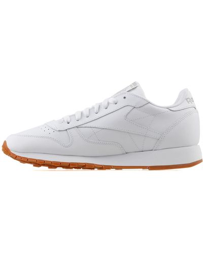 Reebok Klassieke Leren Sneakers Voor - Wit