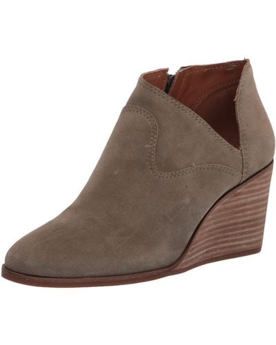 Lucky Brand Zollie Bootie Ankle Boot - Brown