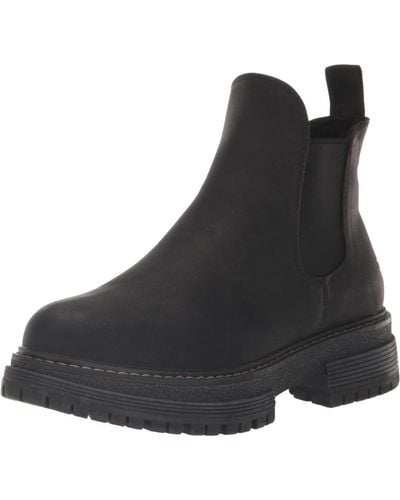 Roxy Lorena Chelsea Slip-on Boots Fashion - Black