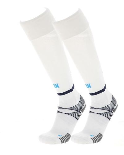 PUMA Chaussettes de Football Blanches Om Home Pro Band Blanc 39-42