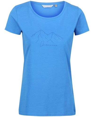 Regatta S Breezed II T-Shirt - Blu