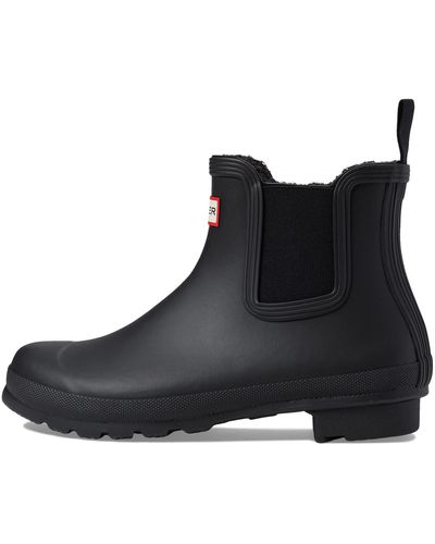 HUNTER Footwear Original Chelsea Insulated Rain Boot - Black
