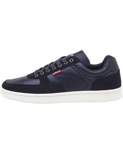 Levi's Footwear and Accessories Reece Sneakers - Bleu