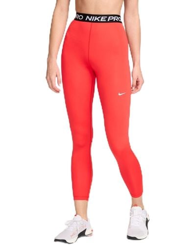 Nike Damen Pro 365 Tight 7/8 HR Sw Leggings - Rojo