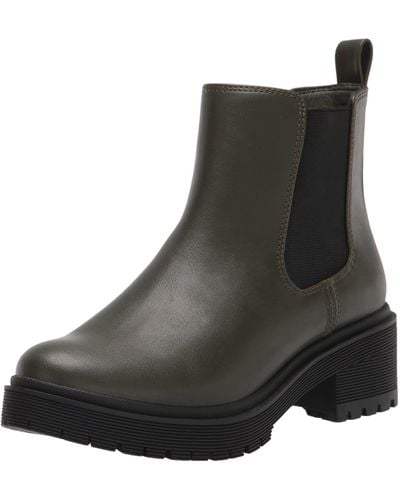 Amazon Essentials Botas de Combate Chelsea Bota - Negro