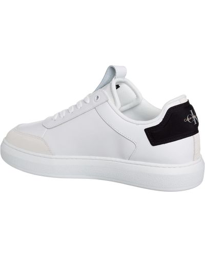 Calvin Klein Cupsole Sneaker Casual High/Low Freq Schuhe - Weiß